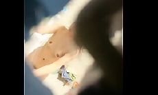 出租屋浴室偷拍几个合租房的白领之一一边上厕所一边刷牙洗澡的气质少妇白领姐姐