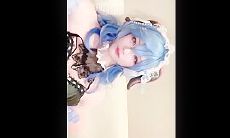 萝莉伪娘TS小纯cos原神 啊好紧好舒服 射了吗主人 抠抠小穴里的龟头真的好敏感 心海妹妹的小穴真的好紧没几下就射了
