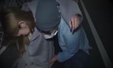 迷玩 捡尸喝的满脸绯红的漂亮大奶美女 皮肤超白 白虎鲍鱼超粉嫩 带回房间各种玩逼插嘴