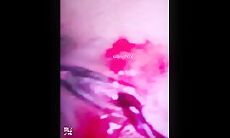 顶级女厕贴逼偷拍月经期黑丝美女，冒死手接经血，这期无敌了