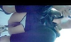商场女厕全景偷拍拉大号的黑衣妹妹