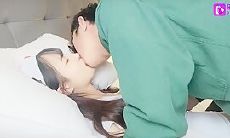 chinese porn(91茄子)(qz-11)性感白丝护士 悉心照料病人反被操-糖糖